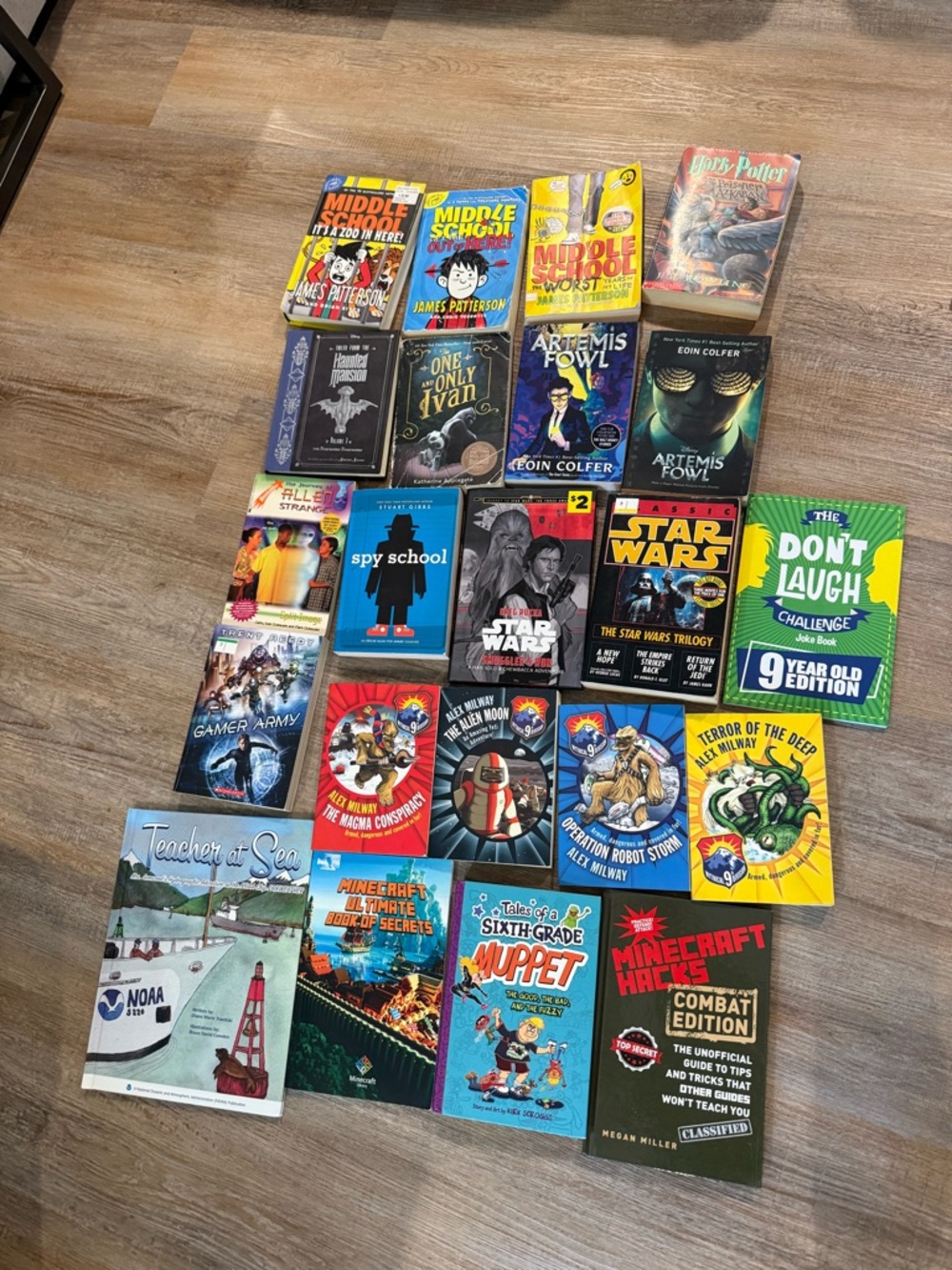 Assorted Middle-Grade & YA Book Lot - Bright Multi-Color Covers